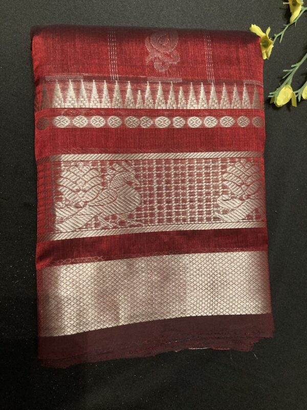 Maroon & Red Mixed Weaving
